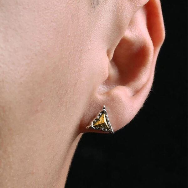 “Eye of Horus"silver earrings - Image 5