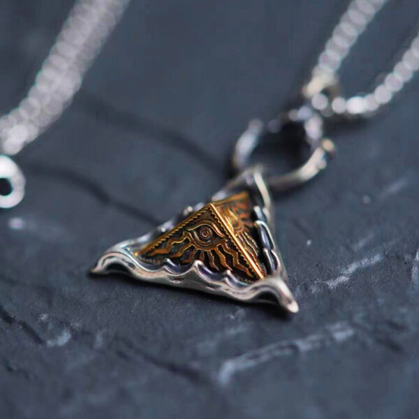 "Eye of Horus"silver pendant - Image 5