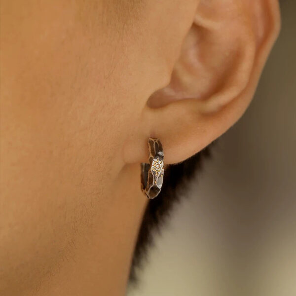 ‘Eye of the sun’silver earrings - Image 7