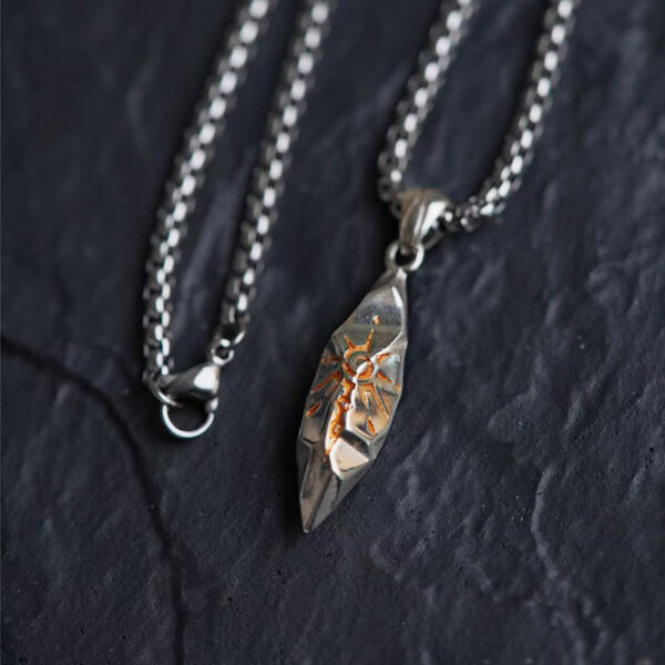 "Eye of the sun"silver pendant - Image 4