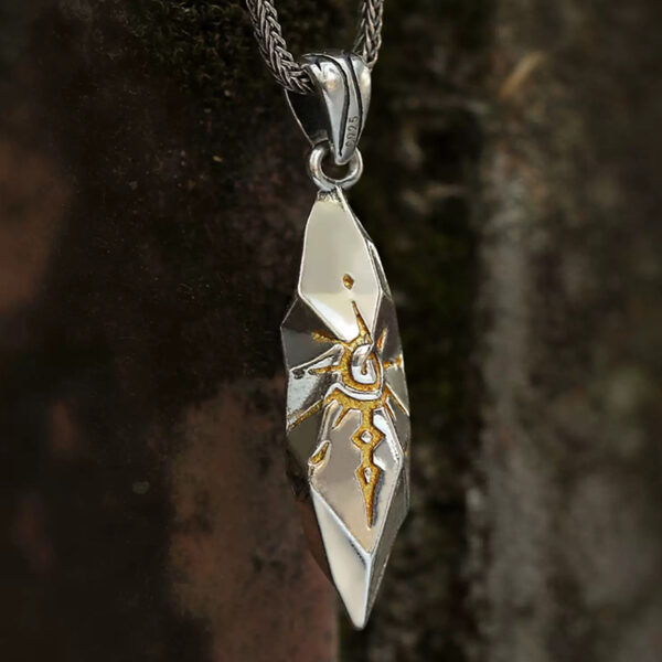 "Eye of the sun"silver pendant - Image 3