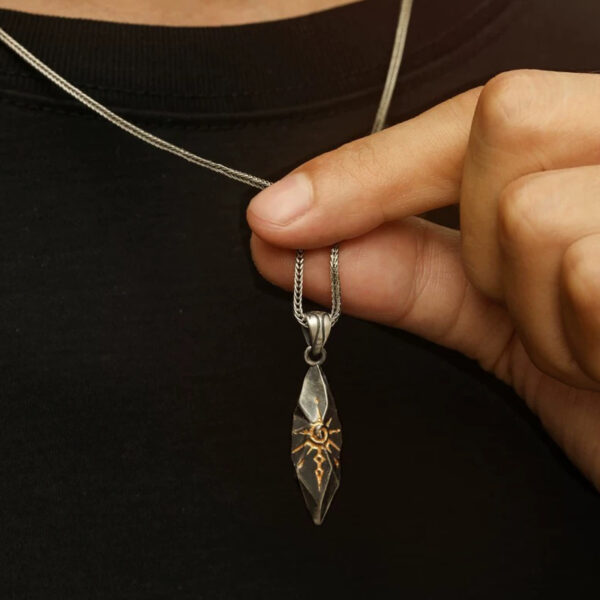 "Eye of the sun"silver pendant - Image 6