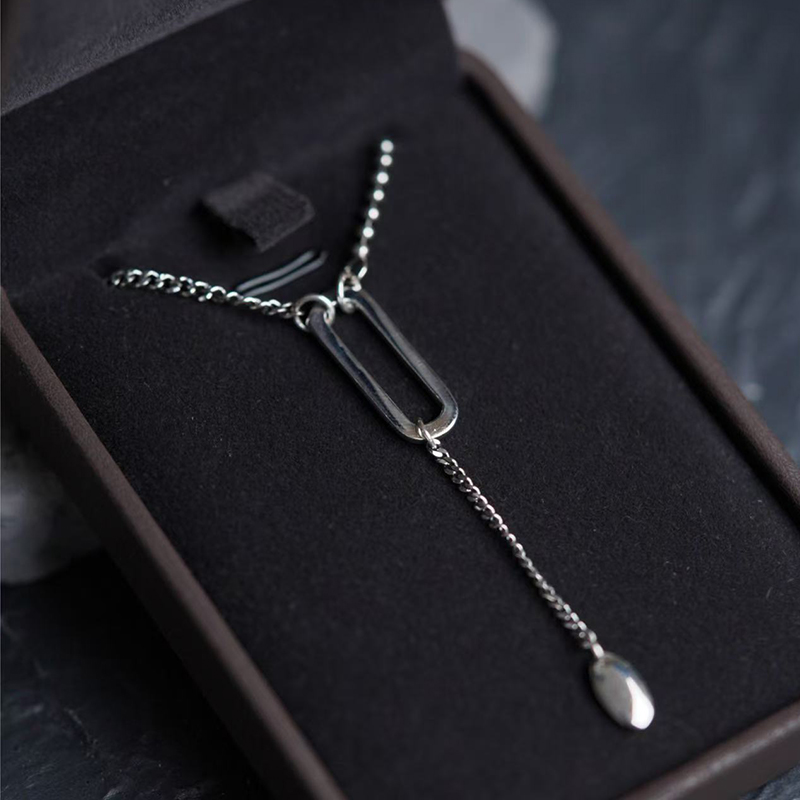Classical silver pendant